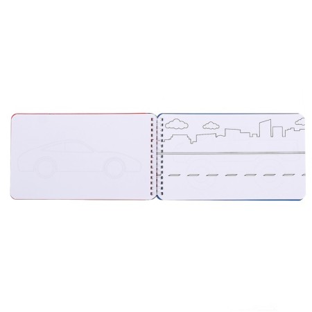 Album with stickers and stencils "Cool cars", 72 p.-4