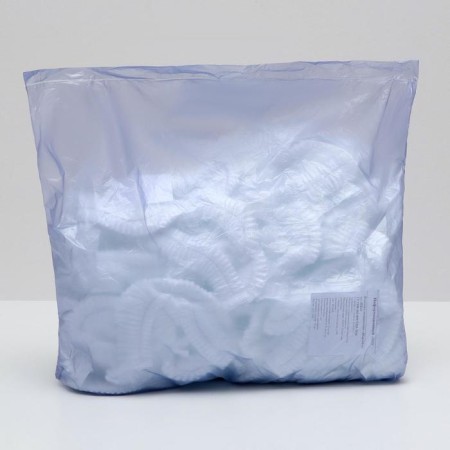 Hat medical Charlotte 10 g/m white rr 54-65 cm spandbond 100 pcs/un-1