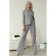 Female suit, size 52, gray color