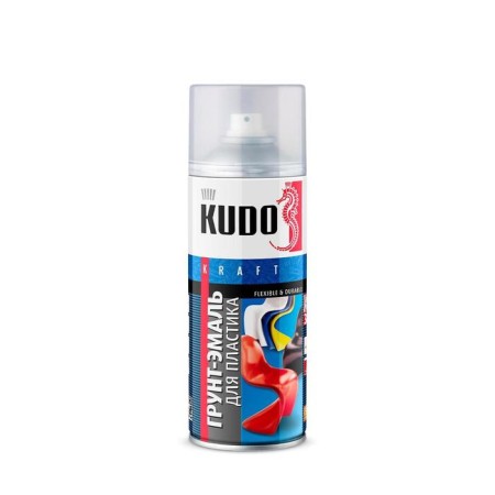 Soil-enamel for plastic Kudo, KU-6004, graphite, 520ml