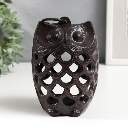 Cast iron candle for 1 candle "Eagle" with a ring 12x8x8 cm
