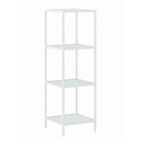 Bathroom rack 3, 350x250x964, white muar/glass colorless-1