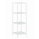 Bathroom rack 3, 350x250x964, white muar/glass colorless