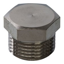 Заглушка STOUT SFT-0025-000038, 3/8", наружная резьба, никелированная латунь