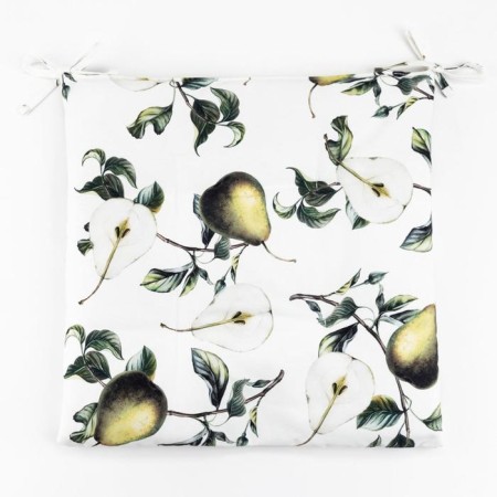 Siddle for a chair "Ethel" pears 42x42cm, 100% cotton 190 g/m2-2