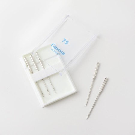 Needles for household sewing machines, for knitwear, No. 75/11, 5 pcs, NT-1