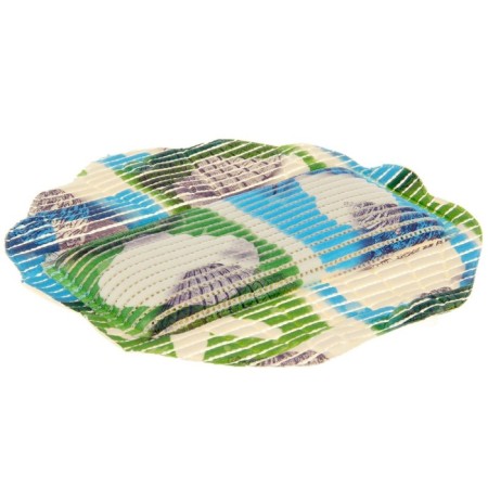 Bath pillow with suction cups 33x33 cm "shells", Mix drawing-9