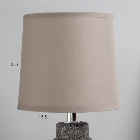 Table lamp "Strong" E14 40W gray 15x15x31 cm Risalux-2