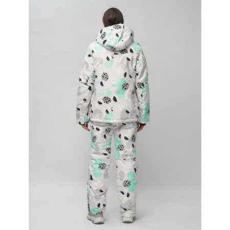 Ski suit female, size 44, gray color-23