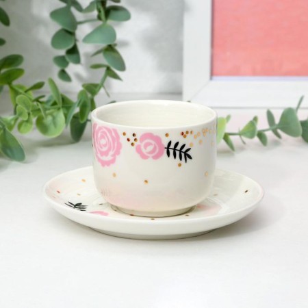 Coffee couple "Rose", 140 ml-1