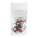 Triple hooks for Lucky John lure with colored drops, FR color, No. 06, 10 pcs.