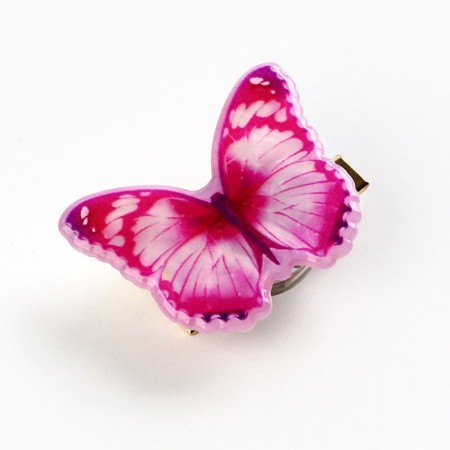 Hair hair clip luminous "butterfly", 3.6 x 3 cm-2