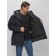 Male jacket-park, size 56, dark blue color
