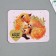 Magnet with a stamp-layer "Fox", 7 x 6 cm