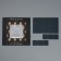 Box for sweets, confectionery packaging, 9 cells, “The best man”, 14.7 x 14.7 x 3.5 cm