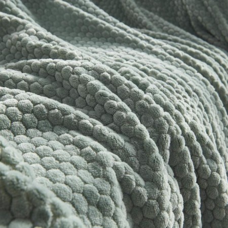 Caroline bedspread, size 220x240 cm, green color-4