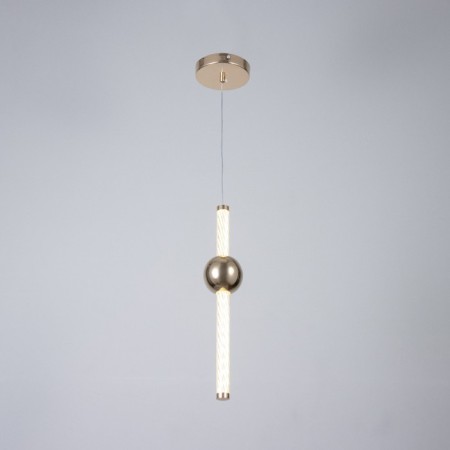 Bayerlux lamp "Minea" LED 18W gold 9x9x50-150 cm-1
