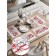 Set of napkins for setting the table "Three Pigs", rectangular, rounded edges, size 30x46 cm, 4 pcs