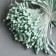 Stamens for flowers "Drops mature green" d = 1.5 mm set 400 pcs length 6 cm
