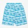 Swimming trunks for a boy, turquoise color, height 128 cm