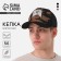 Men's cap with a grid "Eagle", Black Color, Rr. 56