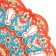 Rishtan ceramics "Flowers", 33 cm, 33 cm,