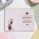 Postcard "Beloved dad!" Congrev, embossing, panda, 12.5x19.5 cm
