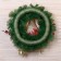 New Year's Wreath D-37 cm "Cozy Fairy Tale" Banting in a gold strip leaves on branches