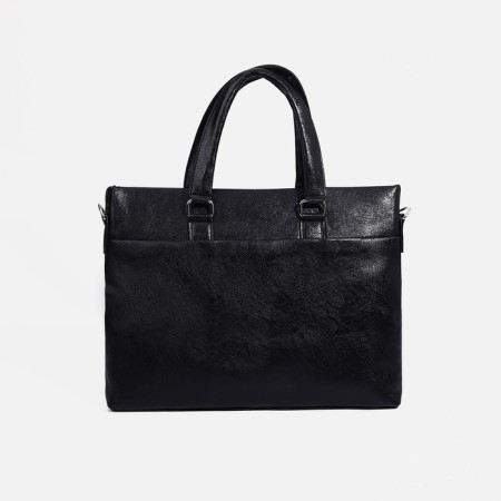 Male bag, black color-1