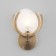 Wall lamp Bogate’s Galicia 354/1, E14, 1x60W, 80x190x260 mm, bronze color