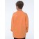 Sweatshirt for boys, height 140 cm, orange color