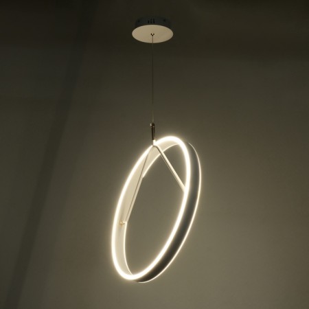 Salerno lamp "LED 60W 3000-6000K with a white-gold 50x50x100 cm-7