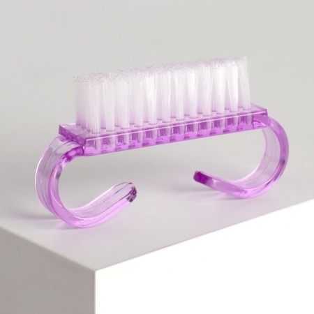 Brush d/arms and legs straight -up 6.5*1.3cm (set 50pcs) violet package napl QF-2