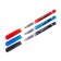 Feature handle Carioca "Stilo", 2 cartridge, smooth and accurate letter, MIX case, blister