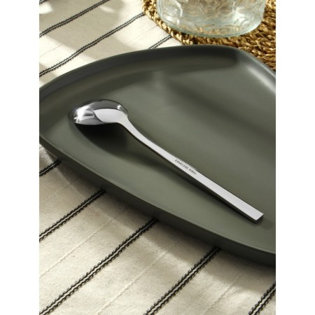 Spoon of stainless steel “typhoon”, length 19 cm, silver color-2