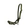 Drunger from tarpaulin, single, adjustable, with buckle, for cattle