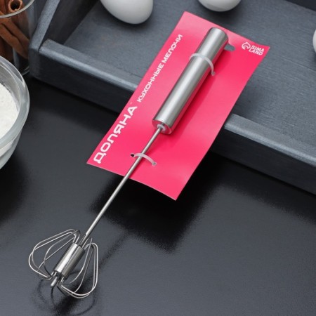 Mixer Mechanical Dolyana "Silver", 25 cm, stainless steel-4