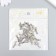 Decor for creativity Metal "Inscription. Dancing" set 30 pcs silver 1x1.9 cm