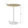 Journal table "Stark Soft", 360 × 360 × 505 mm, the color of the oak -armed / white
