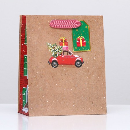 Gift package "New Year's machine" 18 x 22.3 x 10 cm-2