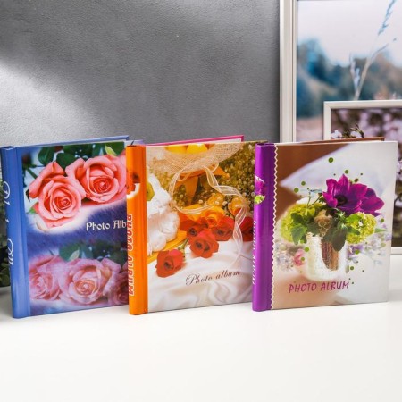 Photo album magnetic 20 sheets "Flowers/ Sea" MIX 22.5x28 cm-6