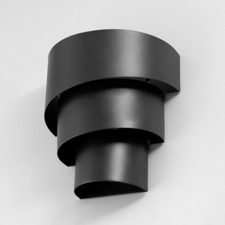 Bra "Kauri" 1he27 12W black 18x17x9.5 cm