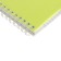 Notepad A6, 80 sheets of a cage, on the crest of Line Neon Yellow, plastic cover, micropercitual for separation