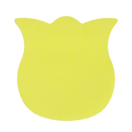 Block with a sticky edge "Figures", fluorescent, 30 sheets, mix-6
