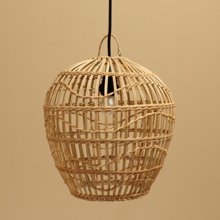 Ceiling Lamp from Rotan "Jonathan", 1 × 120 W, E27, 30 × 30 × 50 cm-2