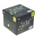Girlyanda "Furmy" 4 × 0.6 m, IP44, transparent thread, 180 LED, yellow glow, 8 modes, 220 V
