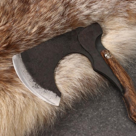 Forged ax, tactical "Svarog" Article 45, handle - ash-1