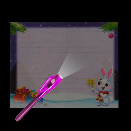 Set for experiments "Magic letter to Santa Claus", rabbit-3