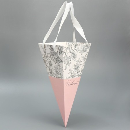 Gift package, packaging, “cone”, 13 x 30 x 13 cm-4
