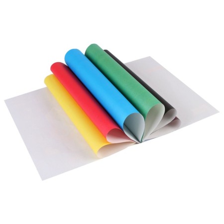 Colored paper A4, 6 sheets, 6 colors "Cartoons"-1